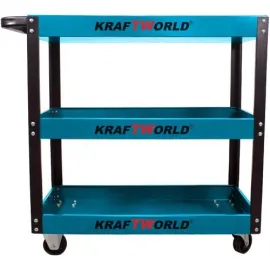 Немска Количка за инструменти KraftWorld с 3 етажерки