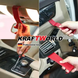 Немски Комплект инструменти за демонтаж на компоненти по каросерията 25части KraftWorld