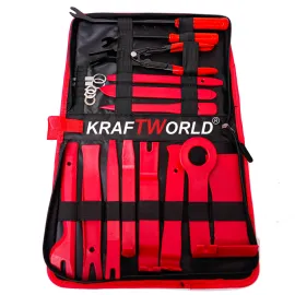 Немски Комплект инструменти за демонтаж на компоненти по каросерията 25части KraftWorld
