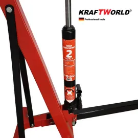 Хидравличен Кран за Двигатели KraftWorld тип Жираф, 2 тона, 4позиции