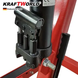 Хидравличен Кран за Двигатели KraftWorld тип Жираф, 2 тона, 4позиции