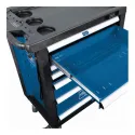 Количка за инструменти Scheppach TW1000, 263 части, 450 кг, 770х460х970 мм