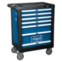 Количка за инструменти Scheppach TW1000, 263 части, 450 кг, 770х460х970 мм