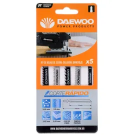Комплект ножчета за зеге DAEWOO DWKIT5JS, 5 броя Комплект ножчета за зеге DAEWOO DWKIT5JS, 5 броя