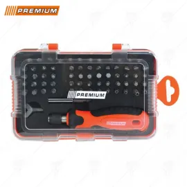 Комплект отвертка с накрайници Premium, 67 части Комплект отвертка с накрайници Premium, 67 части