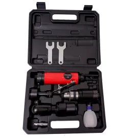 Немски Пневматичен многофункционален инструмент 3 в 1 KraftWOrld - Тресчотка, Бормашина, Шлифовалка 1/2''