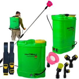 Немска Пръскачка акумулаторна KraftWorld , 16L, 2 степени на пръскане Немска Пръскачка акумулаторна KraftWorld , 16L, 2 степени на пръскане