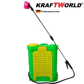Немска Пръскачка акумулаторна KraftWorld , 16L, 2 степени на пръскане
