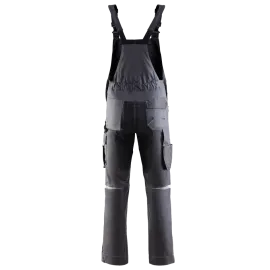 Работен полугащеризон PRISMA SPANDEX GREY/BLACK