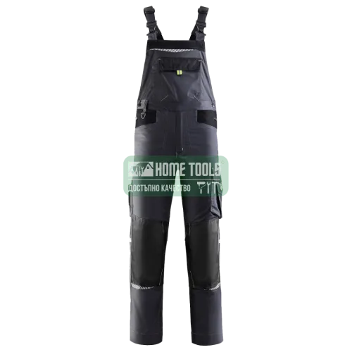 Работен полугащеризон PRISMA SPANDEX GREY/BLACK