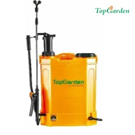 Акумулаторна пръскачка с възможност за ръчна употреба TopGarden TGP02, 12 V, 16 л, 5.5 бара, с батерия и зарядно Акумулаторна пръскачка с възможност за ръчна употреба TopGarden TGP02, 12 V, 16 л, 5.5 бара, с батерия и зарядно