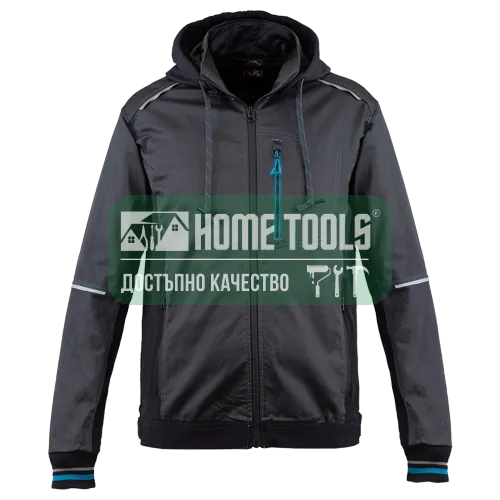 Работно яке REVOLT 4STRETCH GREY/BLACK/PETROL