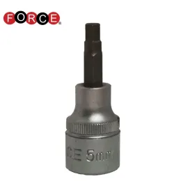 Вложка 1/4 " накрайник шестограм Force 7 mm