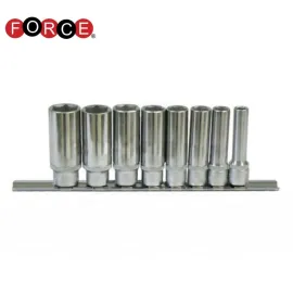 Вложки удължени 13 бр. комплект 1/4" FORCE Tools / 4-14 мм./ Вложки удължени 13 бр. комплект 1/4" FORCE Tools / 4-14 мм./