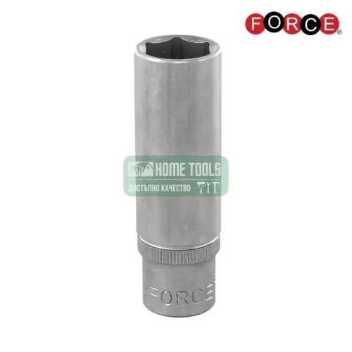 Вложка шестостенна удължена Force 1/4", 8 мм