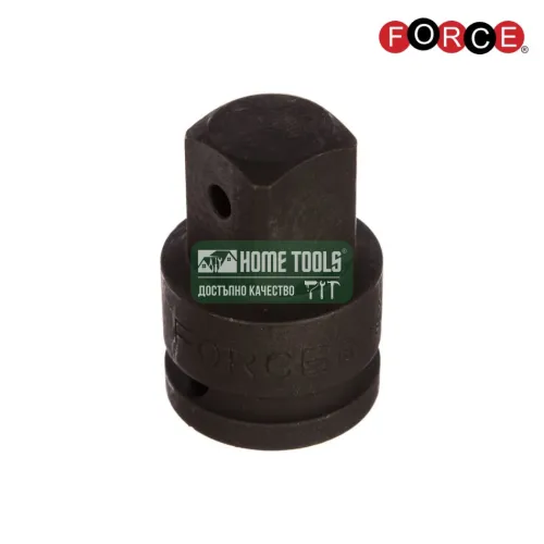 Адаптор Force 80986MPB, 1"(F) x 3/4"(M), ударен, 75 мм, Cr-Mo