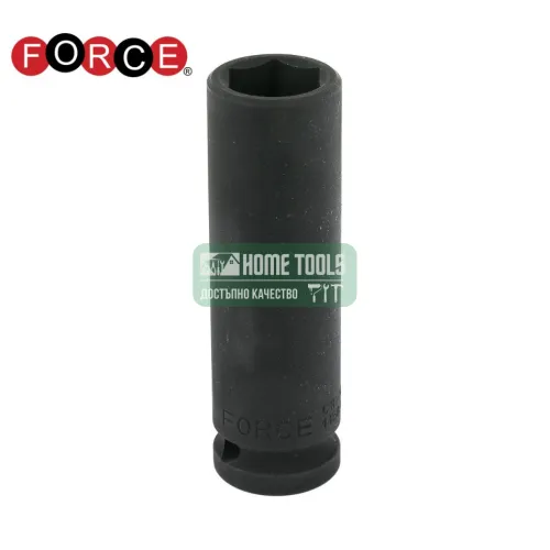 Вложка удължена ударна Force, 1/2", 19 мм, Cr-Mo