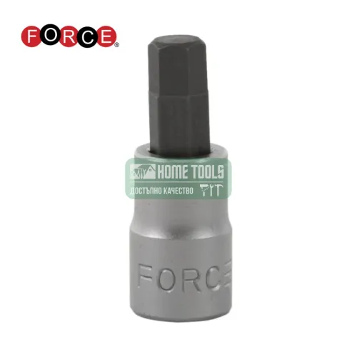 Вложка с накрайник шестограм Force, 1/4", 4 мм