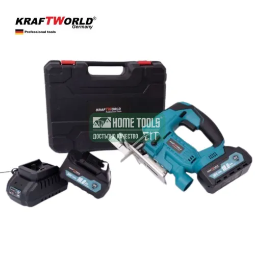 Немско Акумулаторно Зеге KraftWorld Germany, 36 V, 23 мм, 2 бр батерия 10A и зарядно