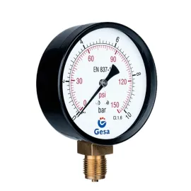 Манометър за въздух с маншон Манометър за въздух с маншон