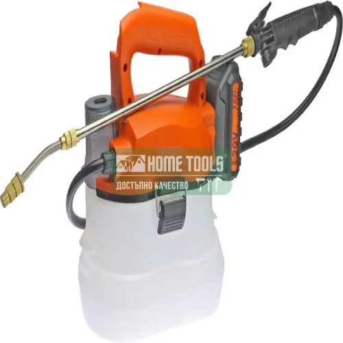 Акумулаторна пръскачка Premium, 20 V, 2 Ah, 4,5 бара, с батерия и зарядно