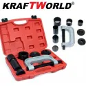 Скоба и втулки KraftWorld за монтаж и демонтаж за лагери и шарнири