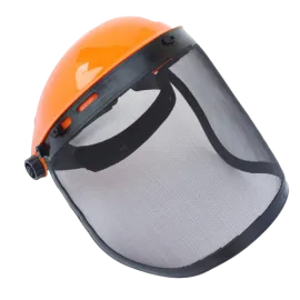 Предпазен шлем с метална мрежа