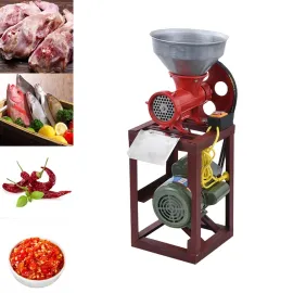 Чугунена електрическа месомелачка с електромотор