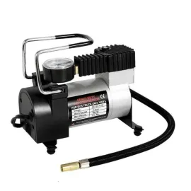 Въздушен компресор 12V за автомобилни гуми 100Psi + накрайници Въздушен компресор 12V за автомобилни гуми 100Psi + накрайници