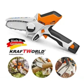 Акумулаторна мини резачка за клони, KraftWorld K31419, 36V, 8aH