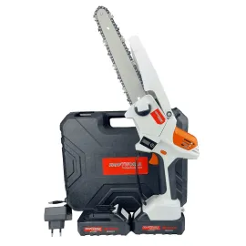 Акумулаторен трион с автоматично омасляване на веригата 2 вериги и 2 шина в комплекта, KraftWorld 36V 8Ah Акумулаторен трион с автоматично омасляване на веригата 2 вериги и 2 шина в комплекта, KraftWorld 36V 8Ah