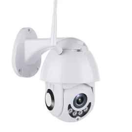 Безжична водоустойчива WIFI Full HD IP - камера NVR PTZ външна въртяща 2MP Безжична водоустойчива WIFI Full HD IP - камера NVR PTZ външна въртяща 2MP