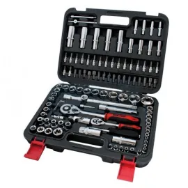 Комплект гедоре 108 части 1/2" и 1/4" C41082-5 Комплект гедоре 108 части 1/2" и 1/4" C41082-5