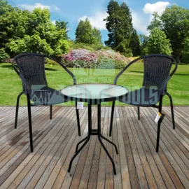 Градински комплект столове и маса, Elegance
