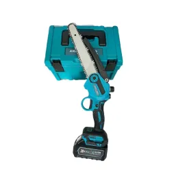 Акумулаторен трион с автоматично омасляване на веригата, KraftWorld 38V, 10 Ah, 25см Акумулаторен трион с автоматично омасляване на веригата, KraftWorld 38V, 10 Ah, 25см