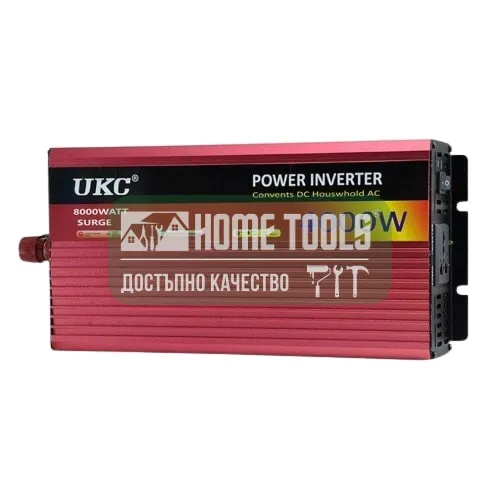 Инвертор на напрежение UKC 4000W 12V / 24V / 220V, Инвертер 4000В