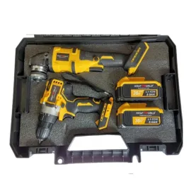 Промо комплект акумулаторни ударни винтоверт и безчетков ъглошлайф, KRAFTWORLD, 36V,8Ah Промо комплект акумулаторни ударни винтоверт и безчетков ъглошлайф, KRAFTWORLD, 36V,8Ah