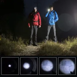 Мощен акумулаторен фенер, USB зареждане