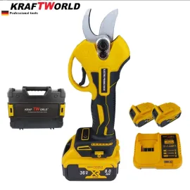 Градинска Акумулаторна Безчеткова Ножица KraftWorld 24V лозарска ножица на Батерии Градинска Акумулаторна Безчеткова Ножица KraftWorld 24V лозарска ножица на Батерии