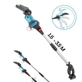 Универсален телескопичен прът за акумулаторен трион за клони, акумулаторни ножици и верижни триони, KraftWorld Универсален телескопичен прът за акумулаторен трион за клони, акумулаторни ножици и верижни триони, KraftWorld