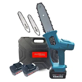 Акумулаторен трион, 20 см. , KraftWorld, с 2 бр. 36V, 8AH батерии