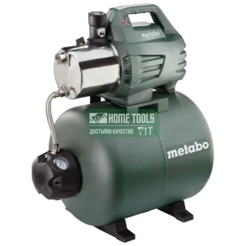 Монофазна хидрофорна помпа за вода METABO HWW 6000/50 INOX, 1300 W, 6000 л/ч, 55 м, 50 л