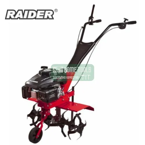 Бензинова мотофреза Raider RD-T09, 4 к.с., 600 мм + ПОДАРЪК защитни очила и антифон TopStrong
