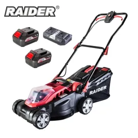Акумулаторна косачка RAIDER RDP-SLM20 + 2 бр. Акумулаторна батерия RAIDER + Двойно зарядно устройство RAIDER R20 Акумулаторна косачка RAIDER RDP-SLM20 + 2 бр. Акумулаторна батерия RAIDER + Двойно зарядно устройство RAIDER R20