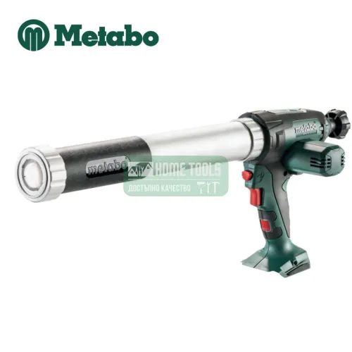 Акумулаторен пистолет за силикон METABO KPA 18 LTX 600 SOLO, 18 V, 600 мл, без батерия и зарядно