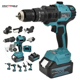 Мултифункционален инструмент, универсален акумулаторен инструмент, 5 в 1, 36V , 8aH, KraftWorld  Мултифункционален инструмент, универсален акумулаторен инструмент, 5 в 1, 36V , 8aH, KraftWorld