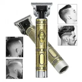 Професионална машинка за подстригване и оформяне с акумулаторна батерия и ретро дизайн Професионална машинка за подстригване и оформяне с акумулаторна батерия и ретро дизайн