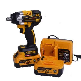 Немски Акумулаторен Ударен Гайковерт KraftWorld безчетков 36V, 8A + 35 Части Бонус