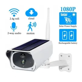 Соларна Водоустойчива WIFI Камера FULL HD Безжична, външен монтаж Соларна Водоустойчива WIFI Камера FULL HD Безжична, външен монтаж