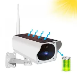 Соларна Водоустойчива WIFI Камера FULL HD Безжична, външен монтаж Соларна Водоустойчива WIFI Камера FULL HD Безжична, външен монтаж
